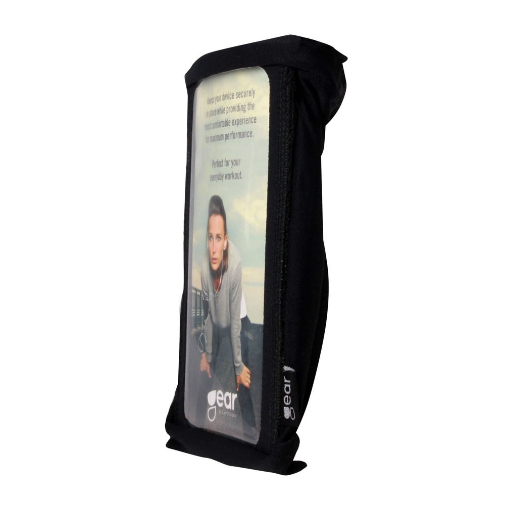 GEAR Universal Sportsarmbånd til Telefon (Maks. Mobil: 60 x 120mm) - S / M - Sort