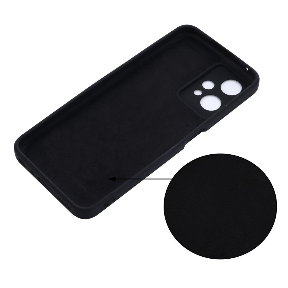 EIDERWOOD OnePlus Nord CE 2 Lite (5G) Liquid Silikone Mobil Cover m. Strop - Sort