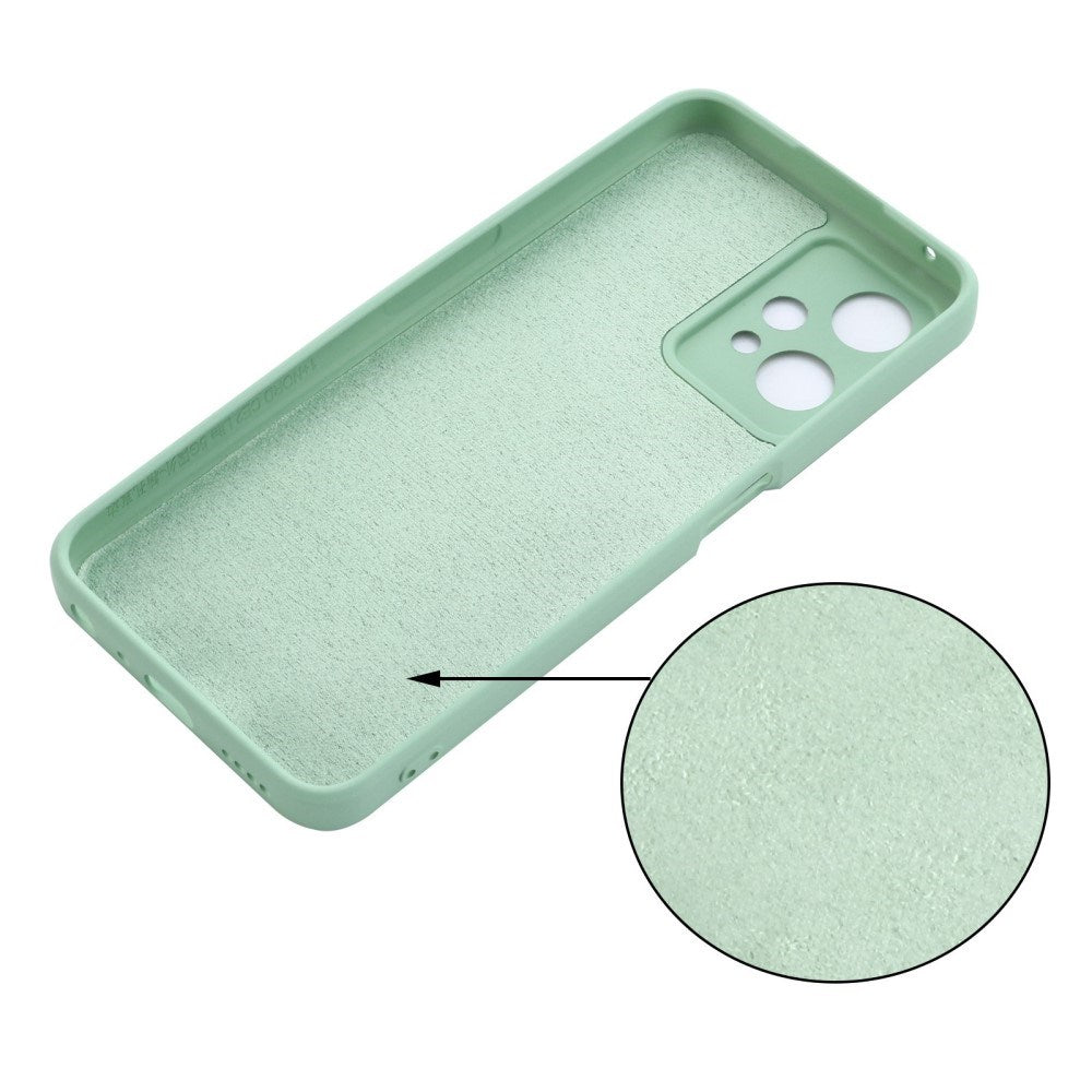 EIDERWOOD OnePlus Nord CE 2 Lite (5G) Liquid Silikone Mobil Cover m. Strop - Grøn