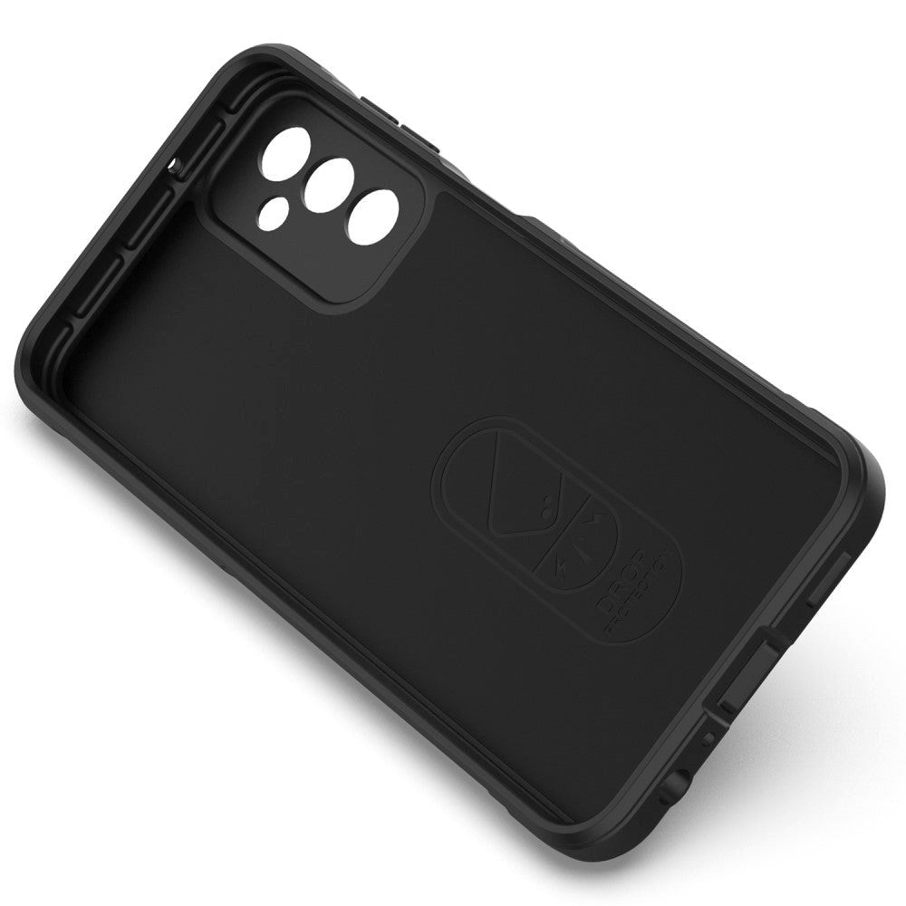 Samsung Galaxy M13 Fleksibelt Plastik Mobil Cover - Sort