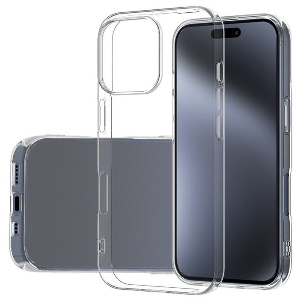 EIDERWOOD iPhone 16 Pro Fleksibelt Plastik Mobil Cover - Gennemsigtig