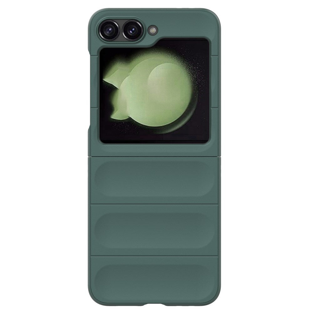 EIDERWOOD Samsung Galaxy Z Flip7 FE / Flip6 Fleksibelt Plastik Mobil Cover - Grøn