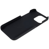 iPhone 16 Pro EIDERWOOD Mat Hårdt Plastik Mobil Cover - Sort