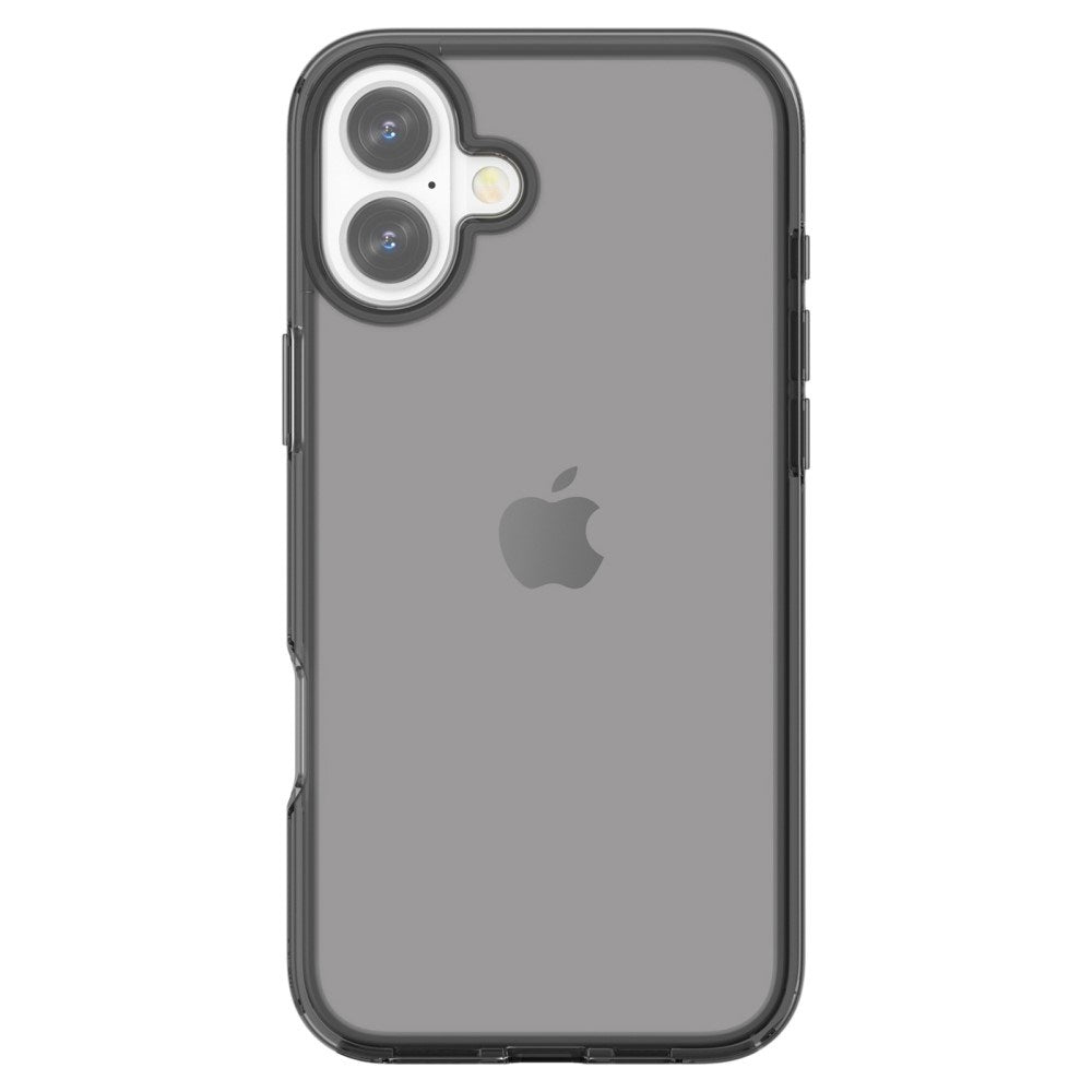 EIDERWOOD iPhone 16 Hybrid Mobil Cover - Gennemsigtig Sort