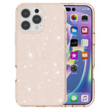 EIDERWOOD iPhone 16 Pro Hybrid Plastik Mobil Cover - Guld Glitter