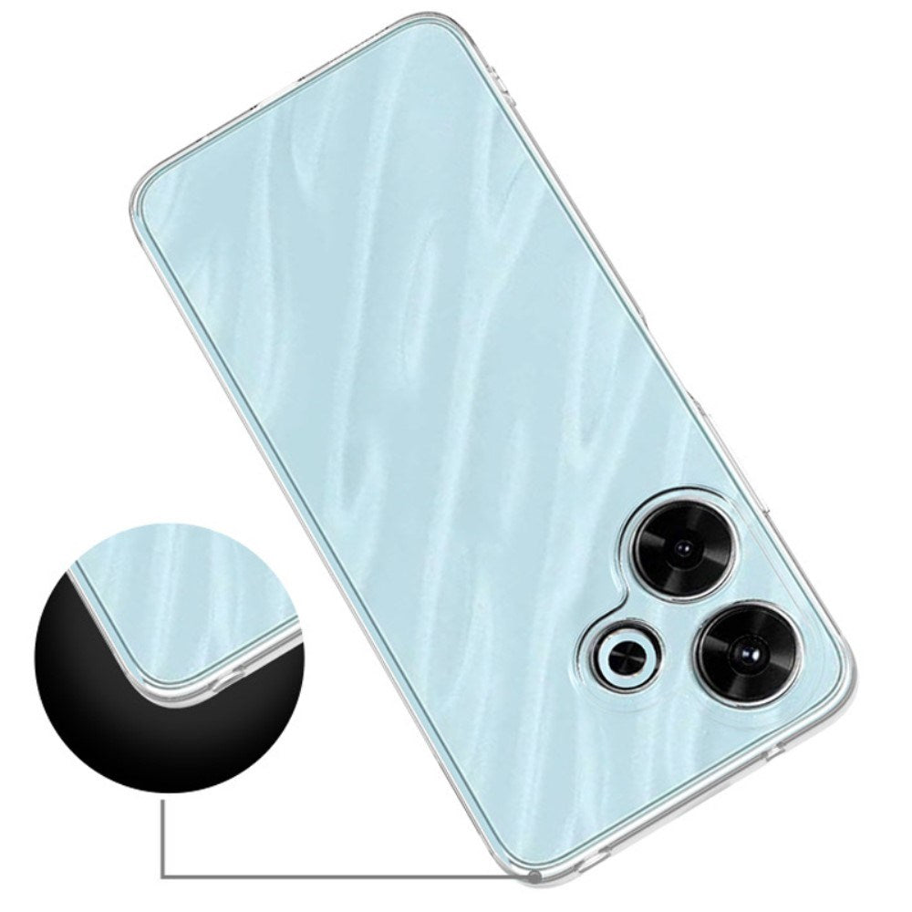 EIDERWOOD - Xiaomi Redmi 13 (4G) / 13 (5G) - Fleksibelt Plastik Cover - Gennemsigtig