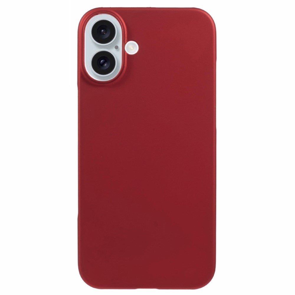 EIDERWOOD iPhone 16 Hårdt Plastik Mobil Cover - Rød