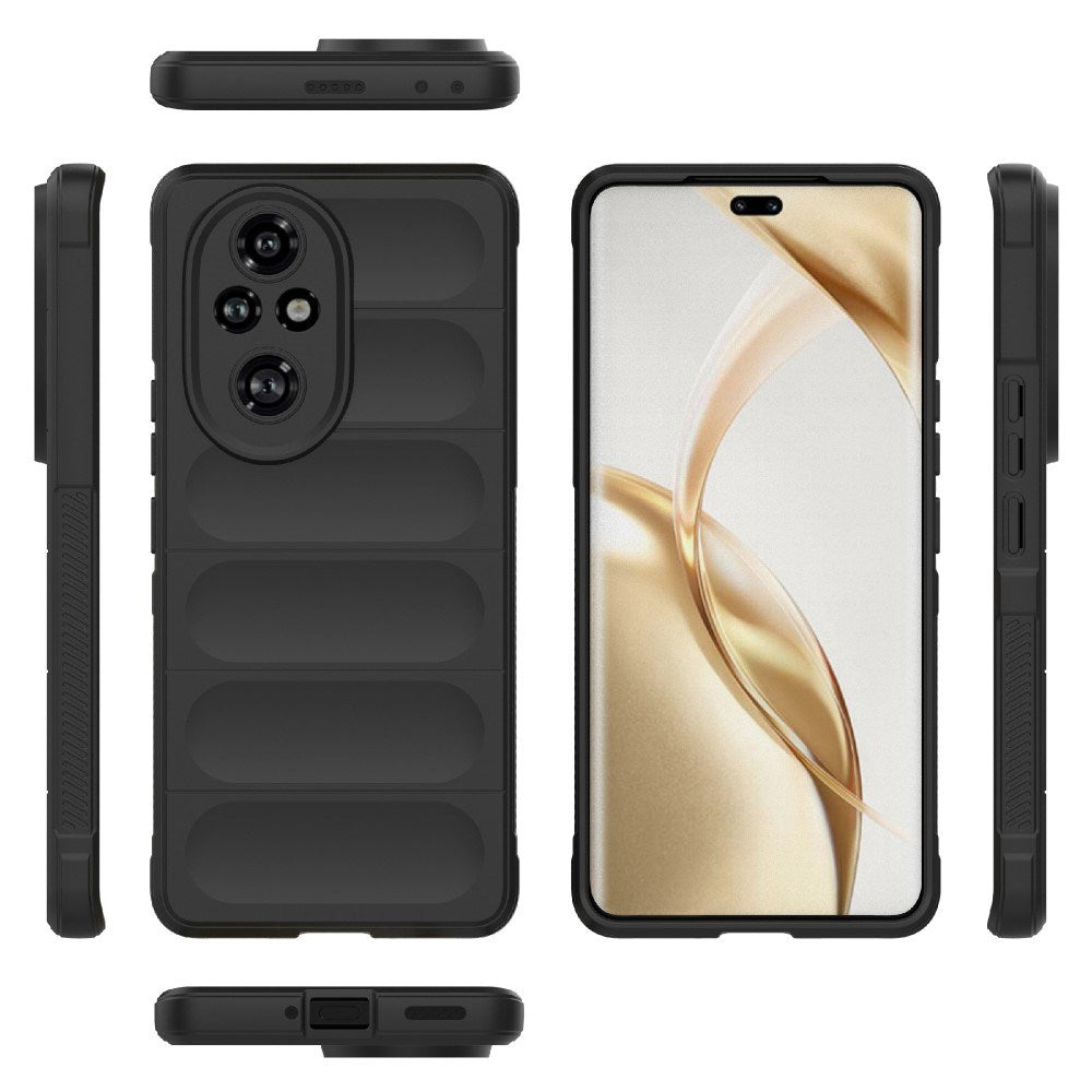 EIDERWOOD - Honor 200 Pro (5G) Fleksibelt Plastik Cover - Sort