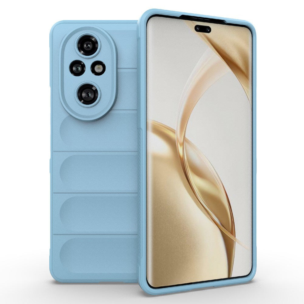 EIDERWOOD - Honor 200 Pro (5G) Fleksibelt Plastik Cover - Lyseblå