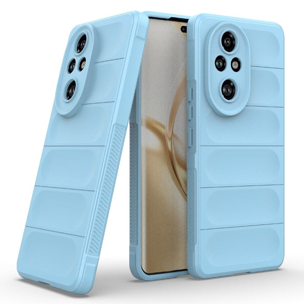 EIDERWOOD - Honor 200 Pro (5G) Fleksibelt Plastik Cover - Lyseblå