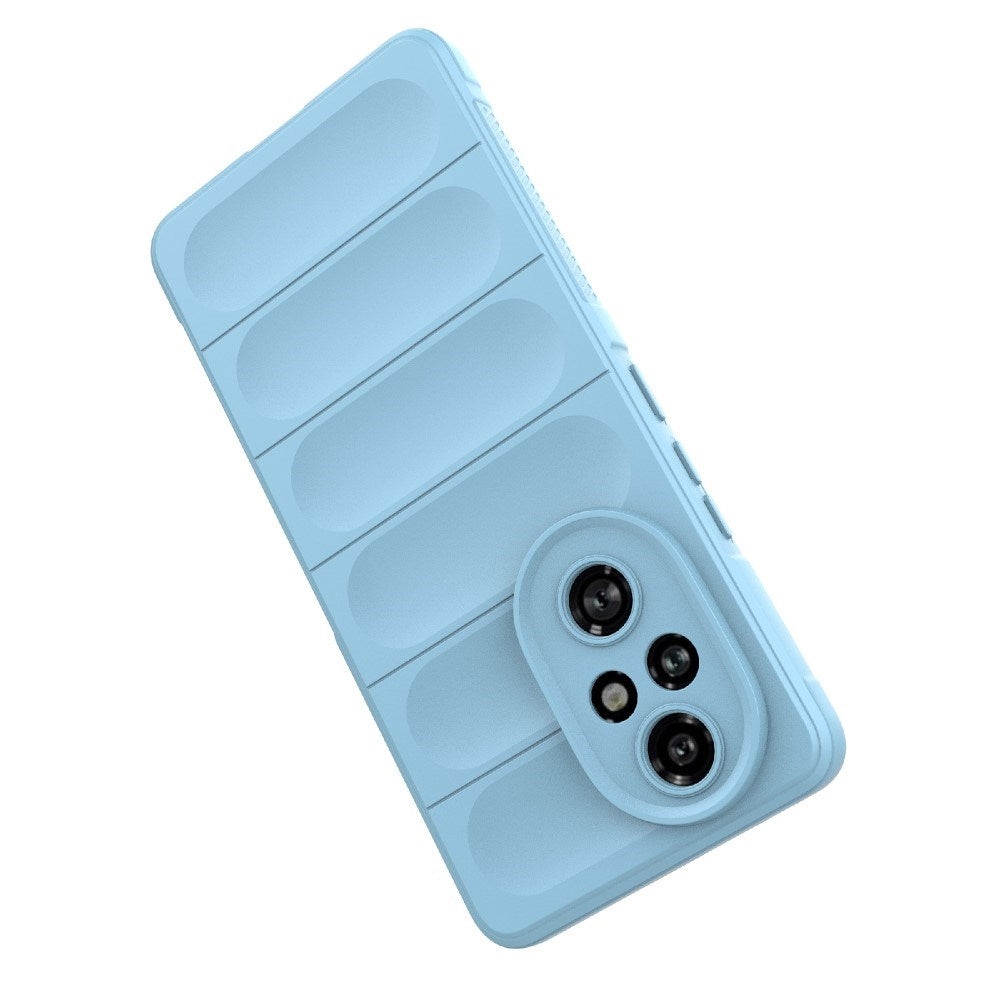 EIDERWOOD - Honor 200 Pro (5G) Fleksibelt Plastik Cover - Lyseblå