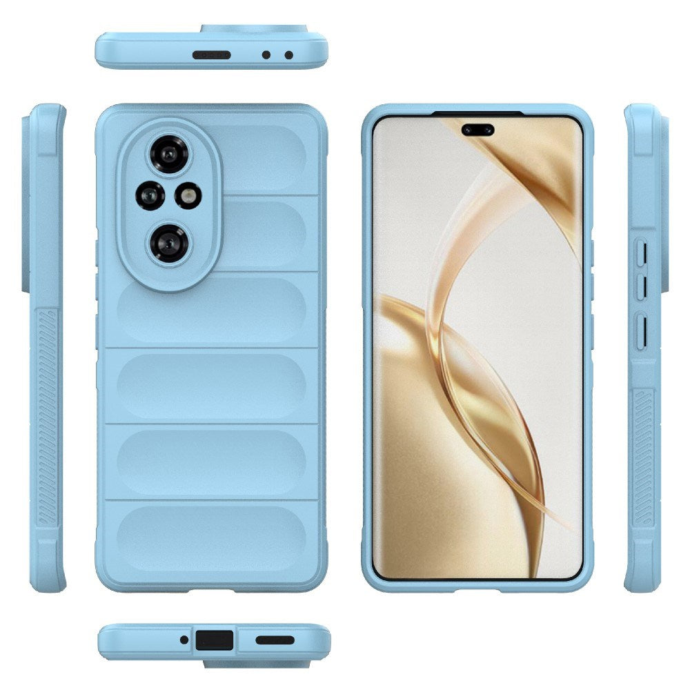 EIDERWOOD - Honor 200 Pro (5G) Fleksibelt Plastik Cover - Lyseblå