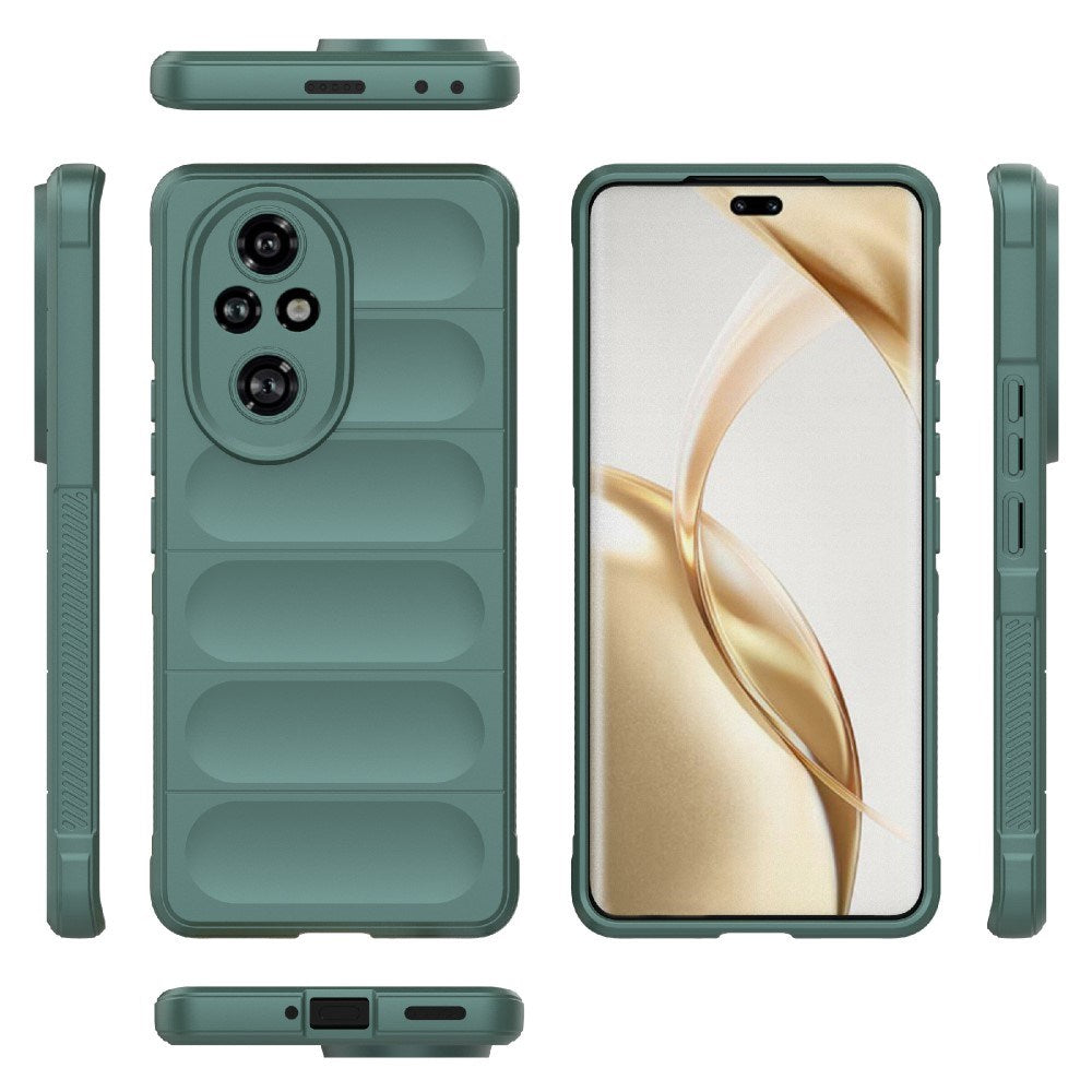 EIDERWOOD - Honor 200 Pro (5G) Fleksibelt Plastik Cover - Grøn