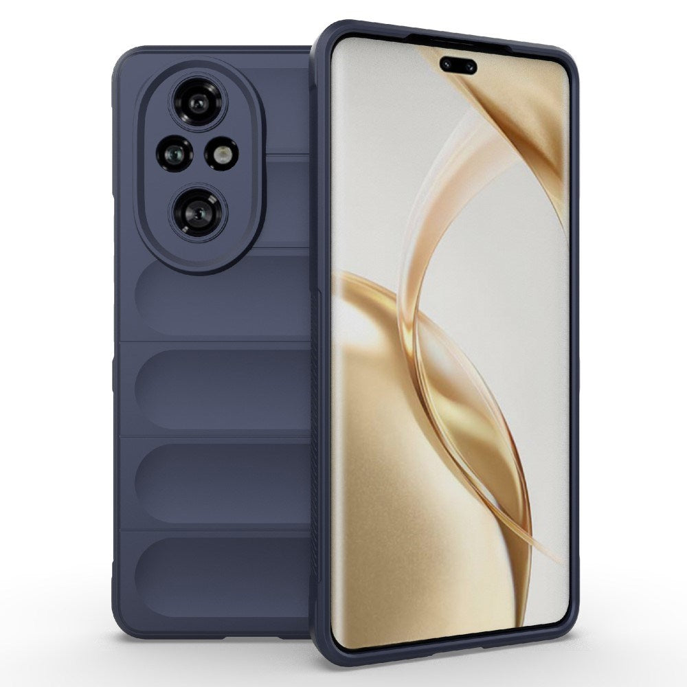 EIDERWOOD - Honor 200 Pro (5G) Fleksibelt Plastik Cover - Blå