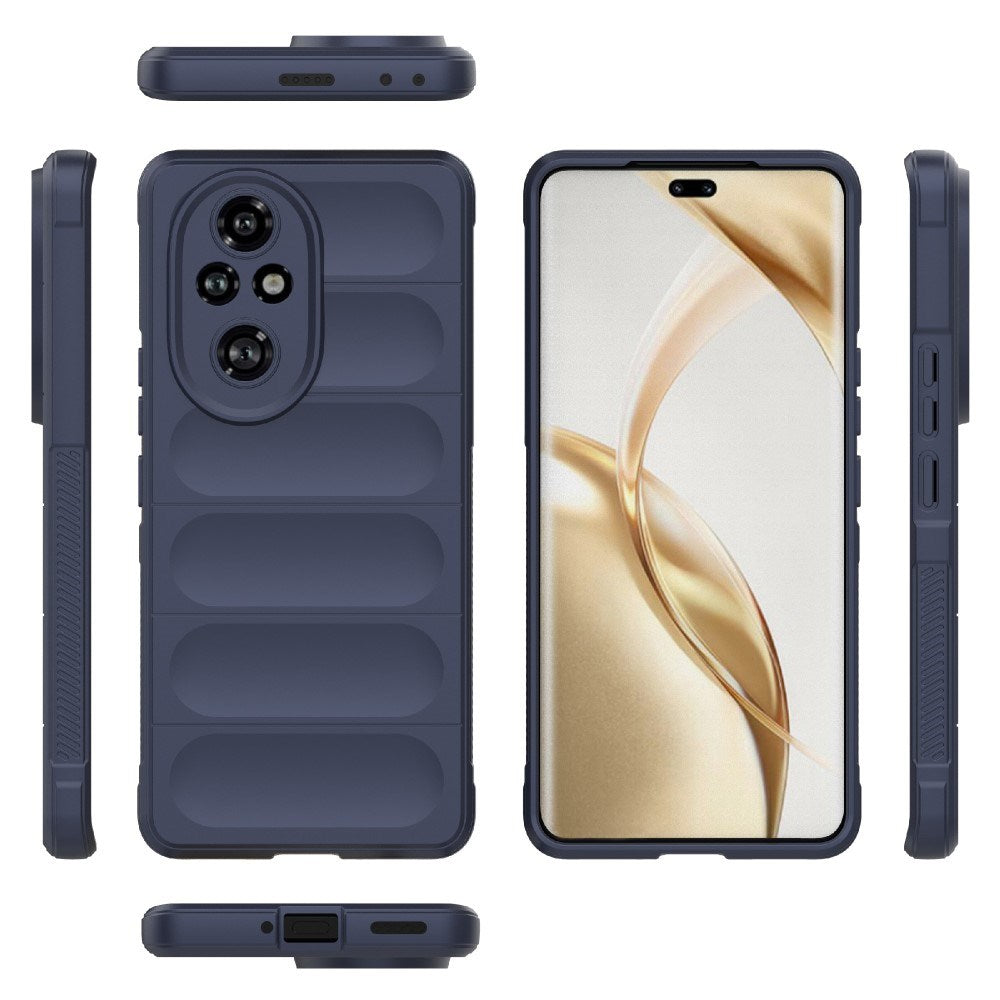 EIDERWOOD - Honor 200 Pro (5G) Fleksibelt Plastik Cover - Blå