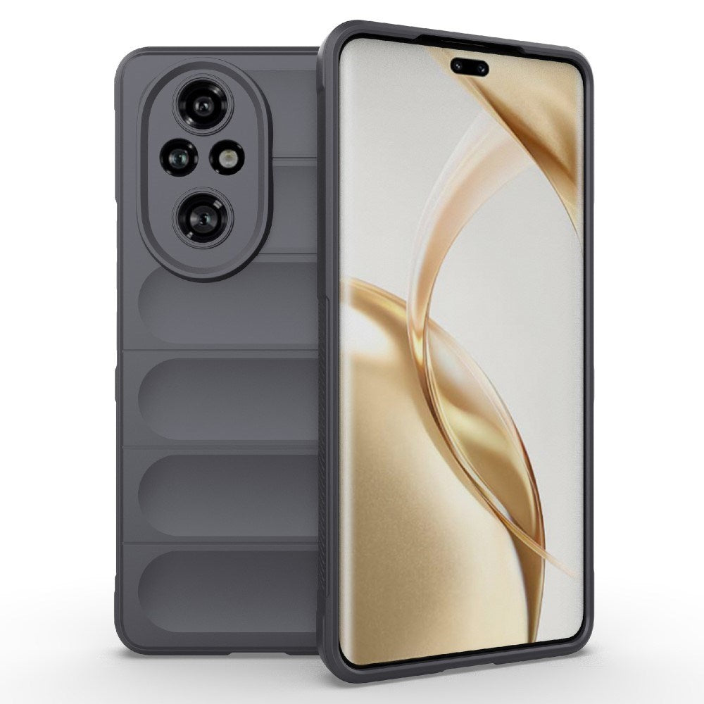 EIDERWOOD - Honor 200 Pro (5G) Fleksibelt Plastik Cover - Grå