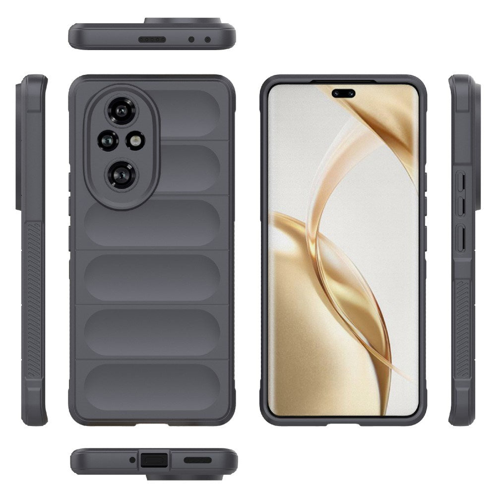 EIDERWOOD - Honor 200 Pro (5G) Fleksibelt Plastik Cover - Grå