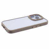 Eiderwood iPhone 16 Pro Hybrid Plastik Mobil Cover - Gennemsigtig / Brun