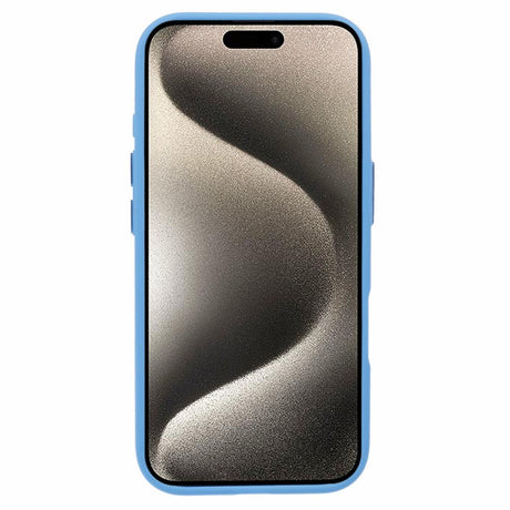 Eiderwood iPhone 16 Pro Hybrid Plastik Mobil Cover - Gennemsigtig / Blå