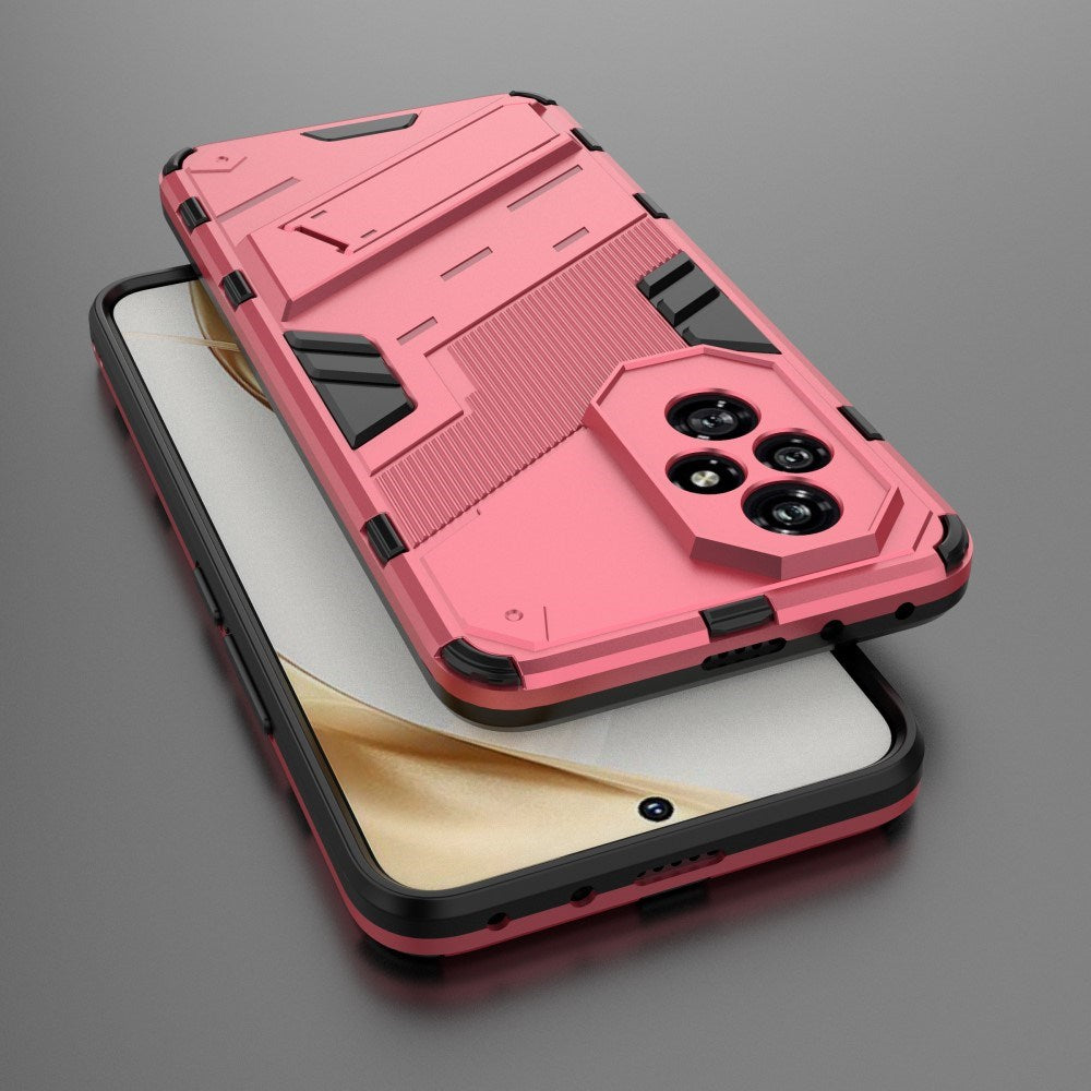 EIDERWOOD Honor 200 5G Hybrid Mobil Cover m. Kickstand - Lyserød