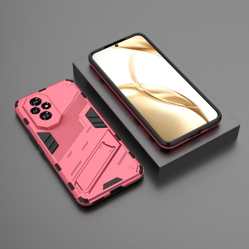 EIDERWOOD Honor 200 5G Hybrid Mobil Cover m. Kickstand - Lyserød