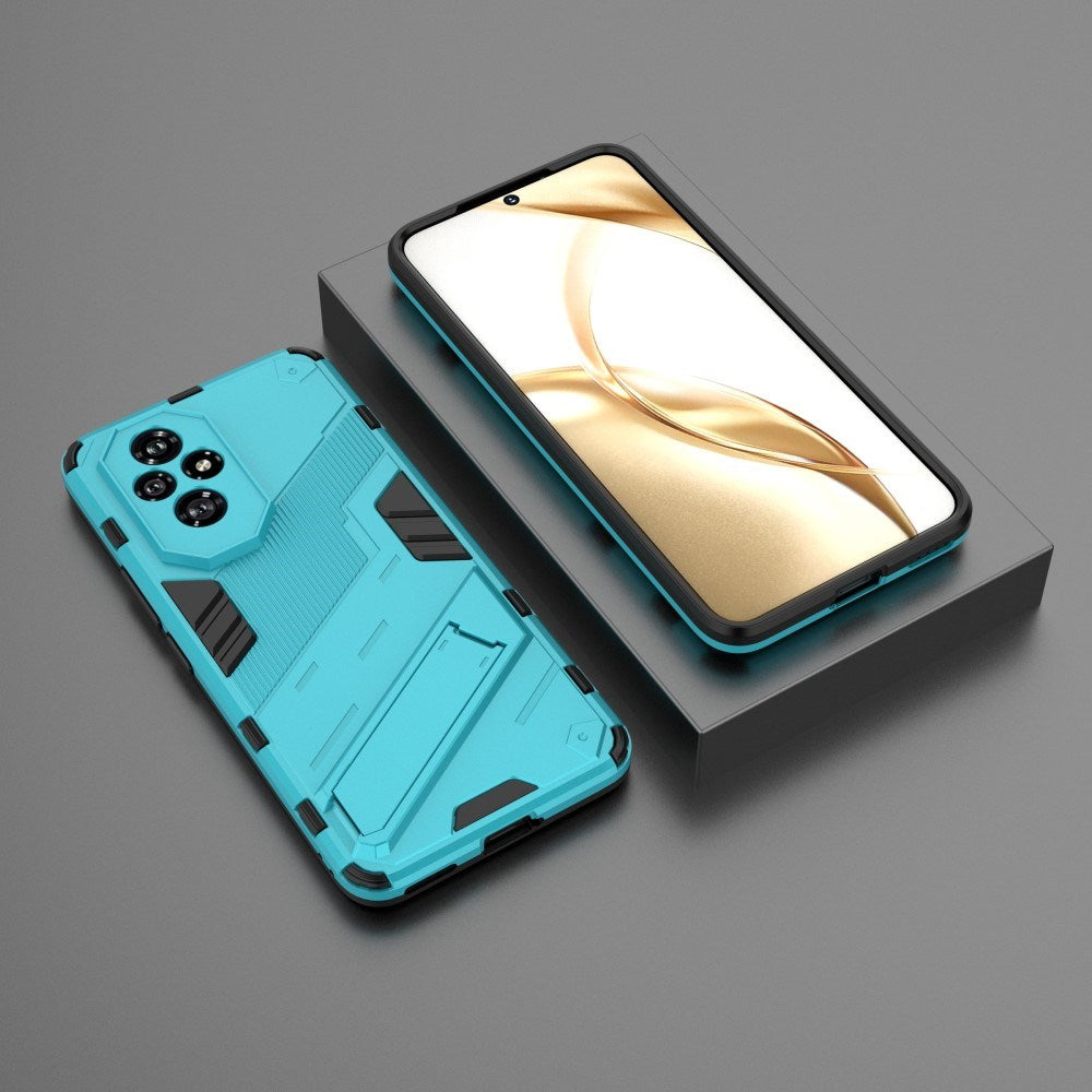 EIDERWOOD Honor 200 5G Hybrid Mobil Cover m. Kickstand - Blå