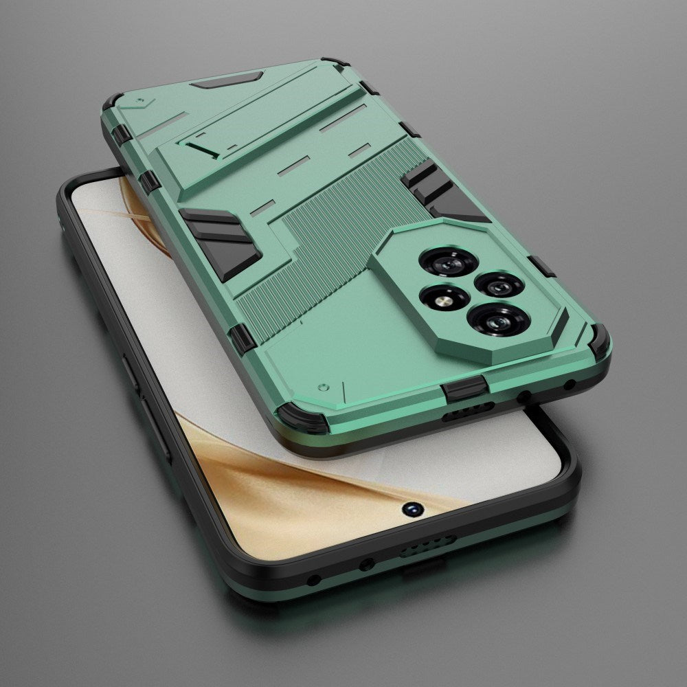 EIDERWOOD Honor 200 5G Hybrid Mobil Cover m. Kickstand - Lysegrøn