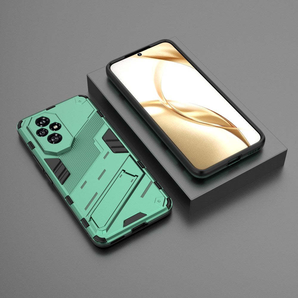 EIDERWOOD Honor 200 5G Hybrid Mobil Cover m. Kickstand - Lysegrøn