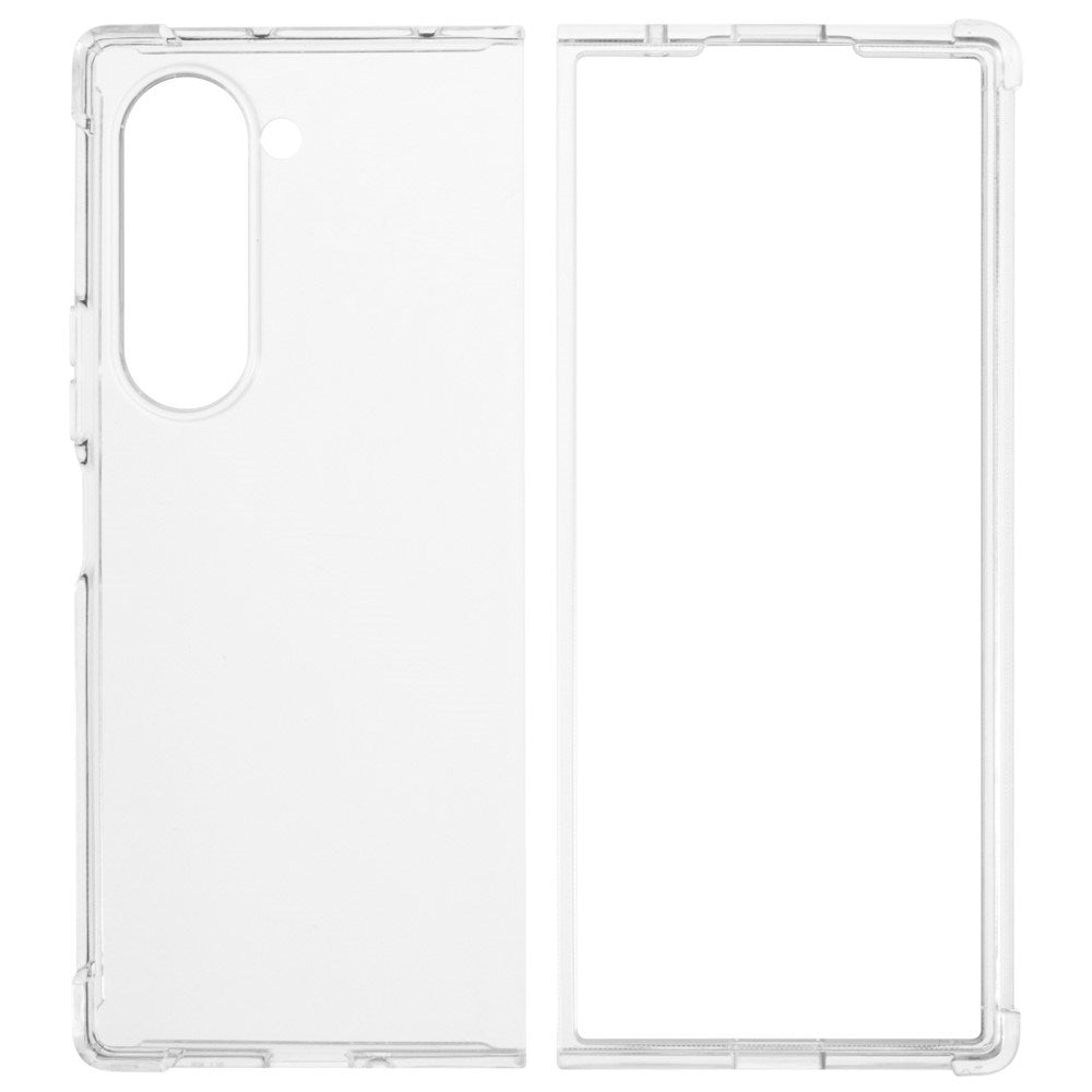EIDERWOOD Samsung Galaxy Z Fold6 Fleksibelt Plastik Mobil Cover - Gennemsigtig