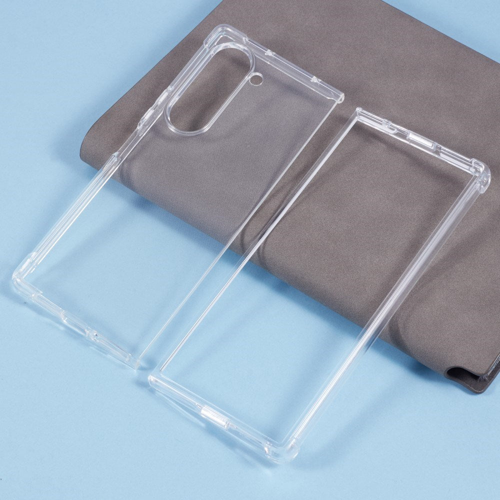 EIDERWOOD Samsung Galaxy Z Fold6 Fleksibelt Plastik Mobil Cover - Gennemsigtig