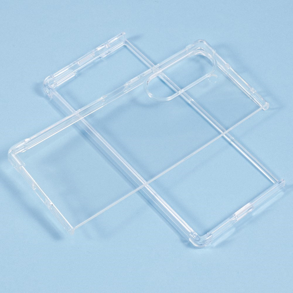 EIDERWOOD Samsung Galaxy Z Fold6 Fleksibelt Plastik Mobil Cover - Gennemsigtig