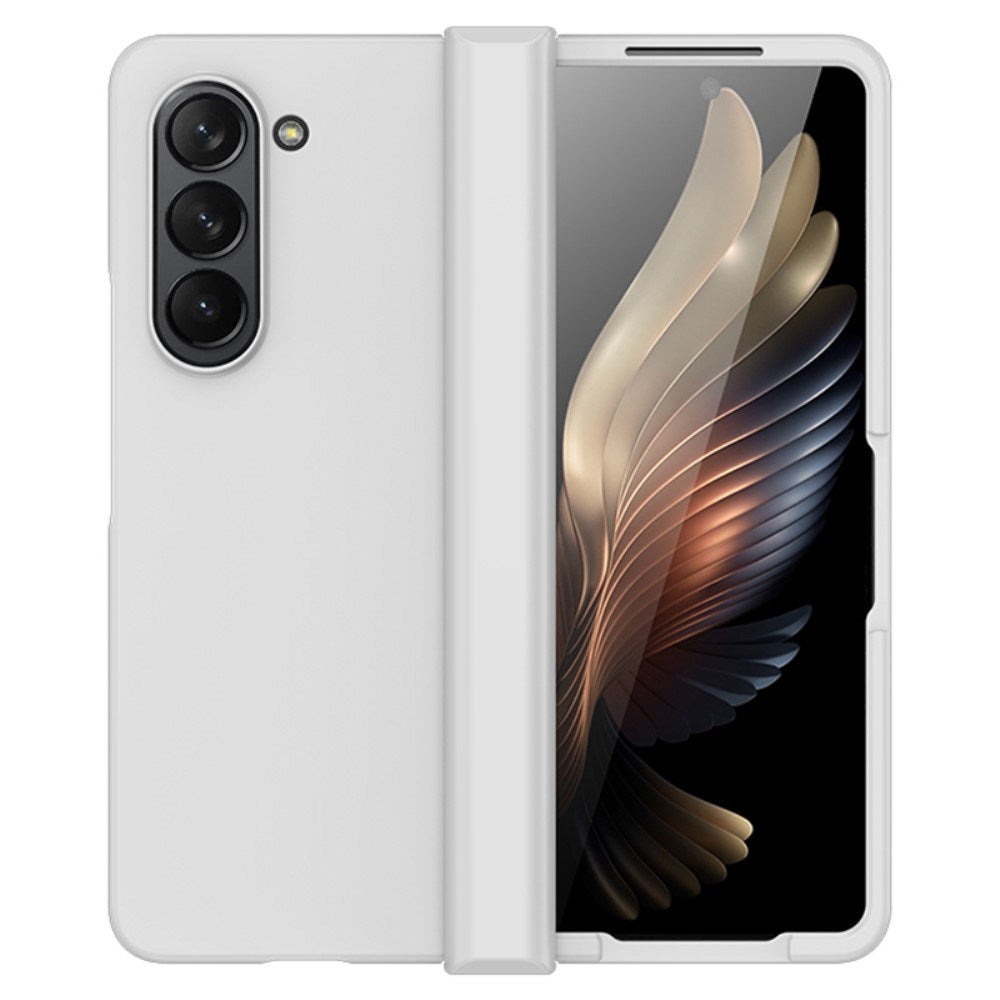 EIDERWOOD Samsung Galaxy Z Fold6 Gummibelagt Hård Plastik Mobil Cover - Hvid