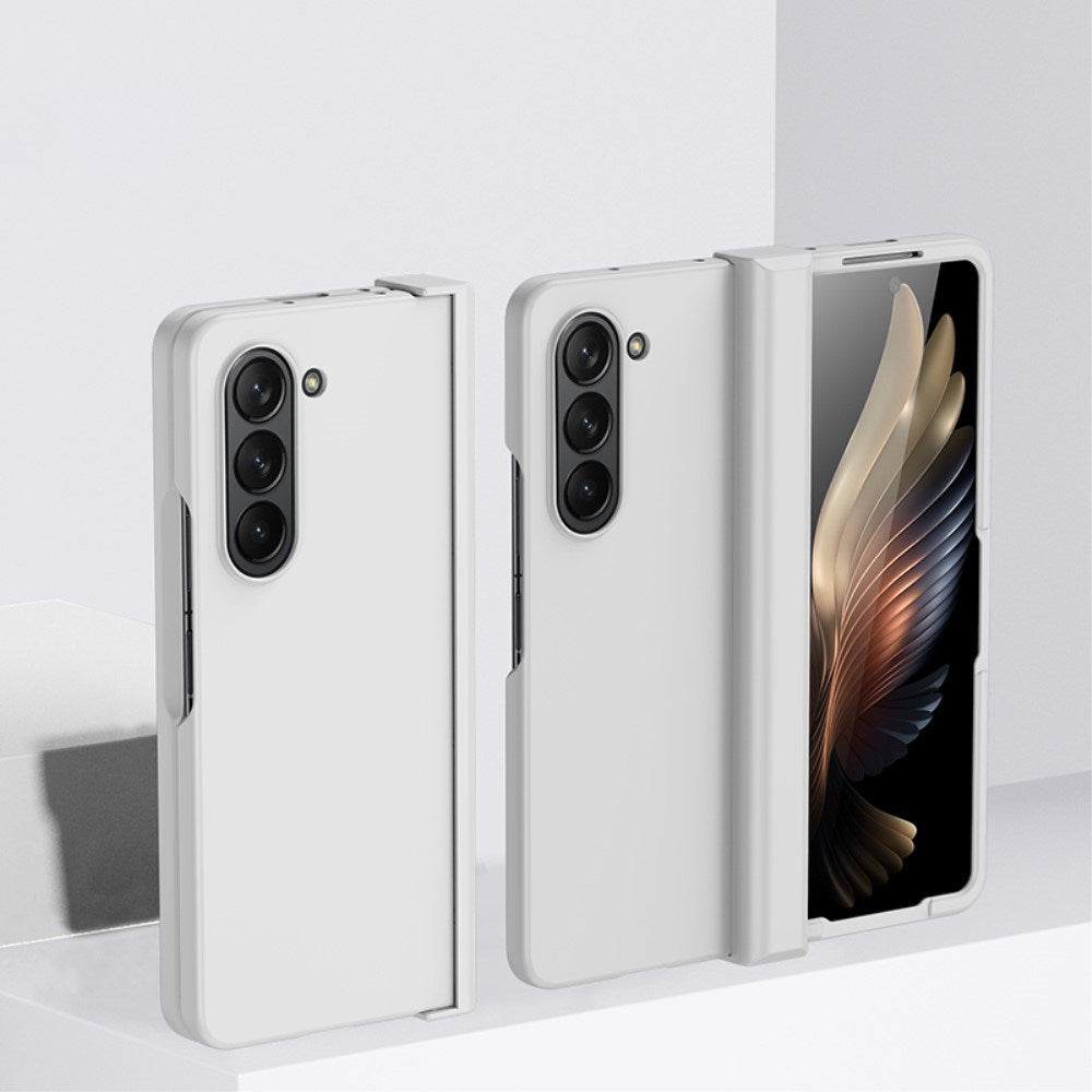 EIDERWOOD Samsung Galaxy Z Fold6 Gummibelagt Hård Plastik Mobil Cover - Hvid