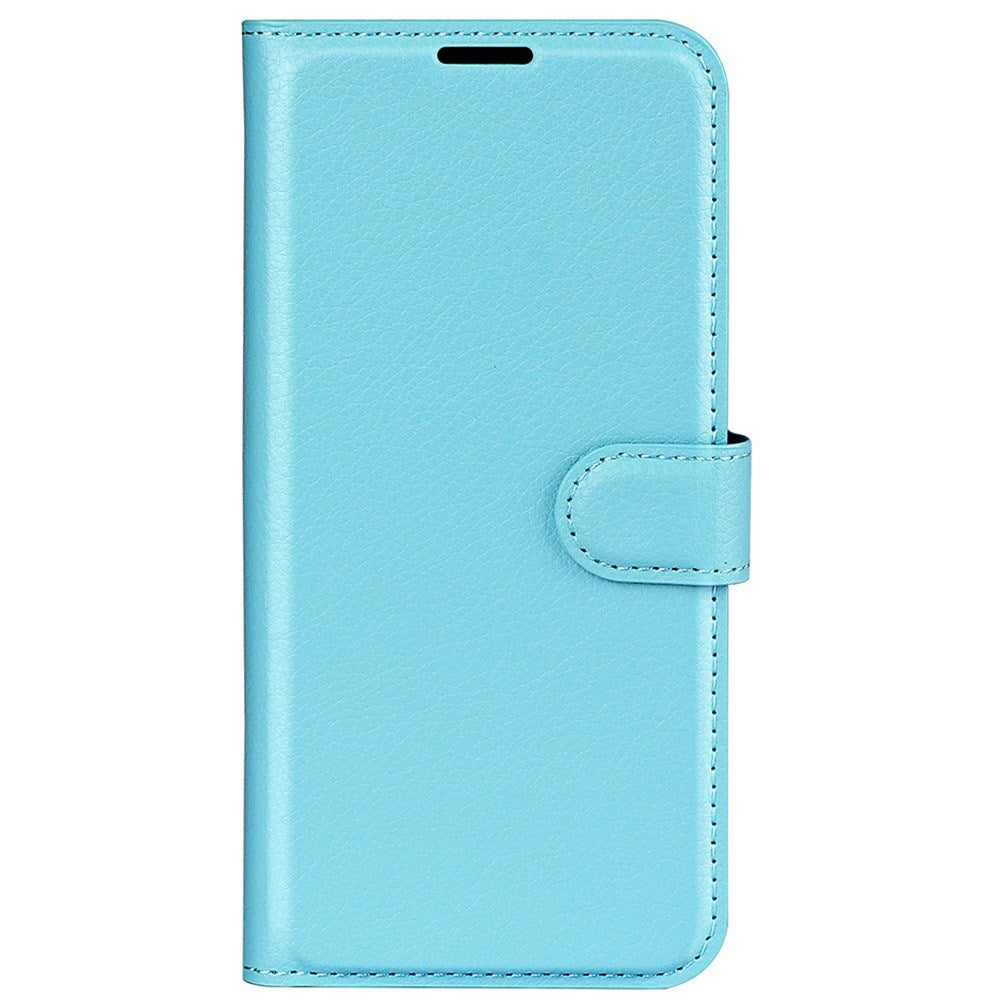 EIDERWOOD Honor 200 5G Wallet Case – Litchi Tekstur Kunstlæder Flip Cover - Blå