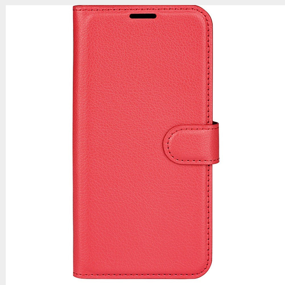 EIDERWOOD Honor 200 5G Wallet Case – Litchi Tekstur Kunstlæder Flip Cover - Rød
