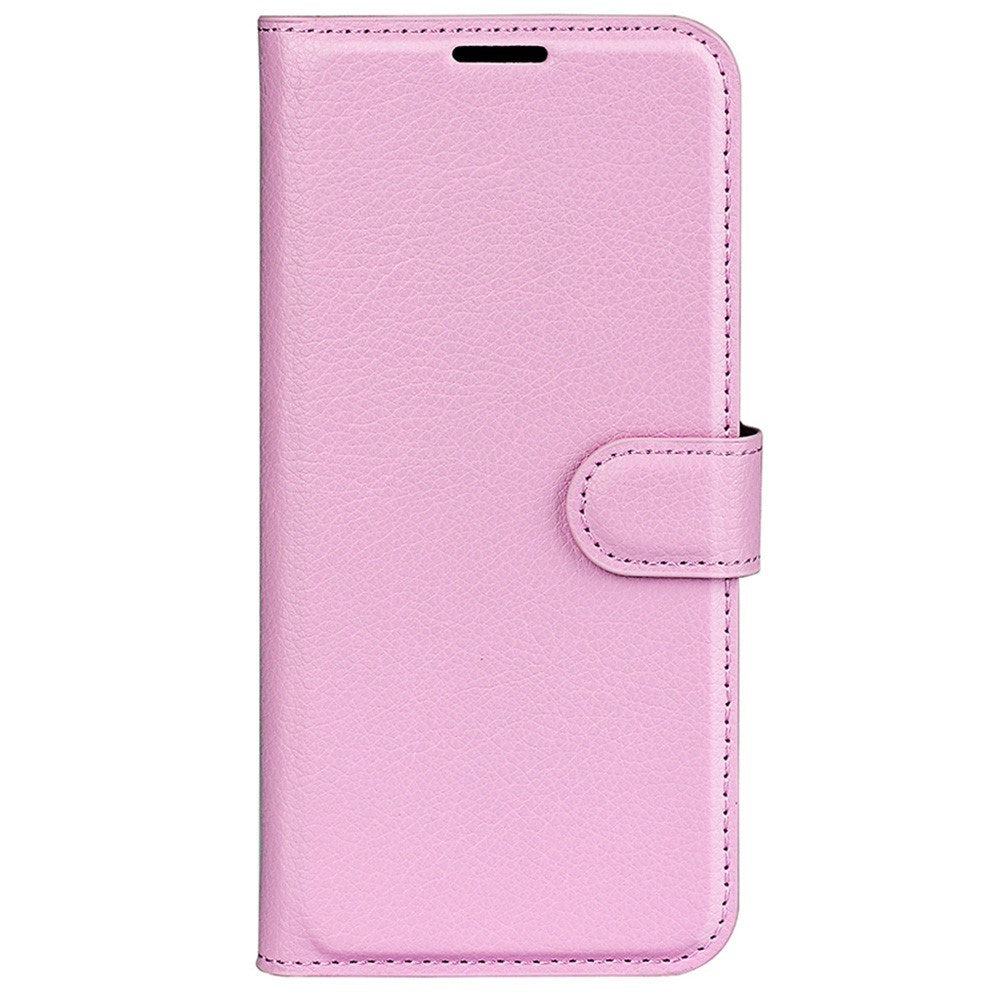 EIDERWOOD Honor 200 5G Wallet Case – Litchi Tekstur Kunstlæder Flip Cover - Pink