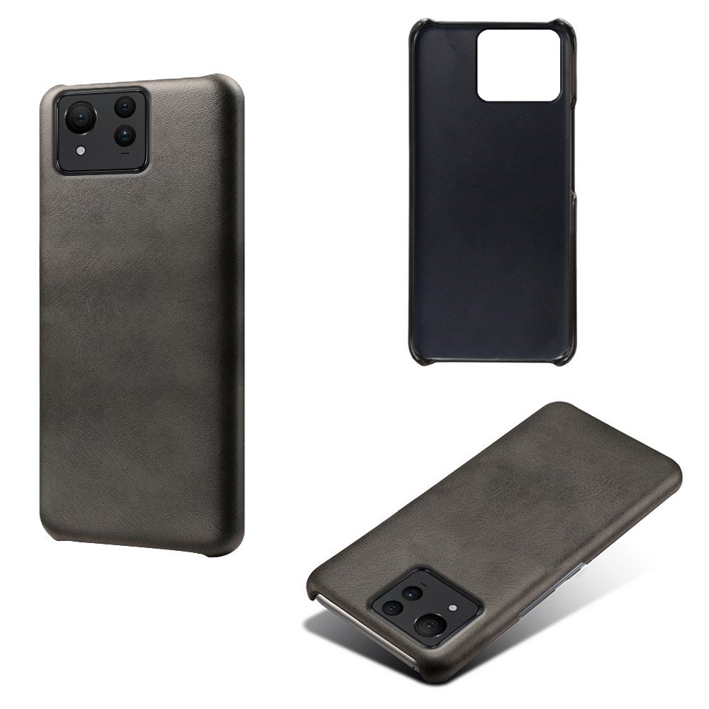 EIDERWOOD Asus Zenfone 11 Ultra Kunstlæder Mobil Cover - Sort