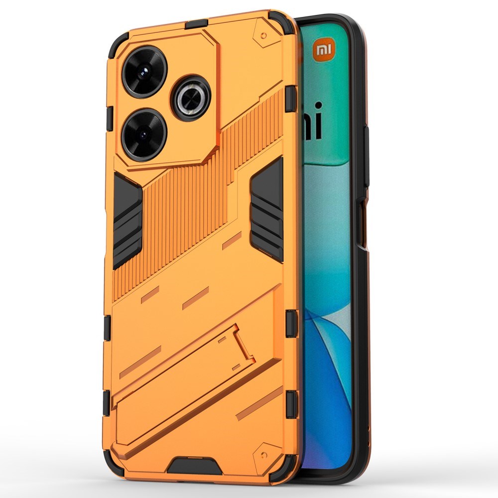 EIDERWOOD Xiaomi Redmi 13 Hybrid Mobil Cover m. Kickstand - Orange