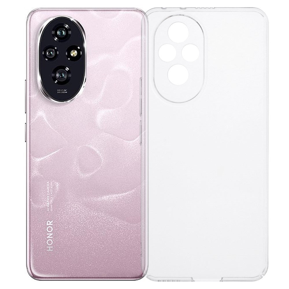 EIDERWOOD Honor 200 5G Slagfast Plastik Cover - Gennemsigtigt