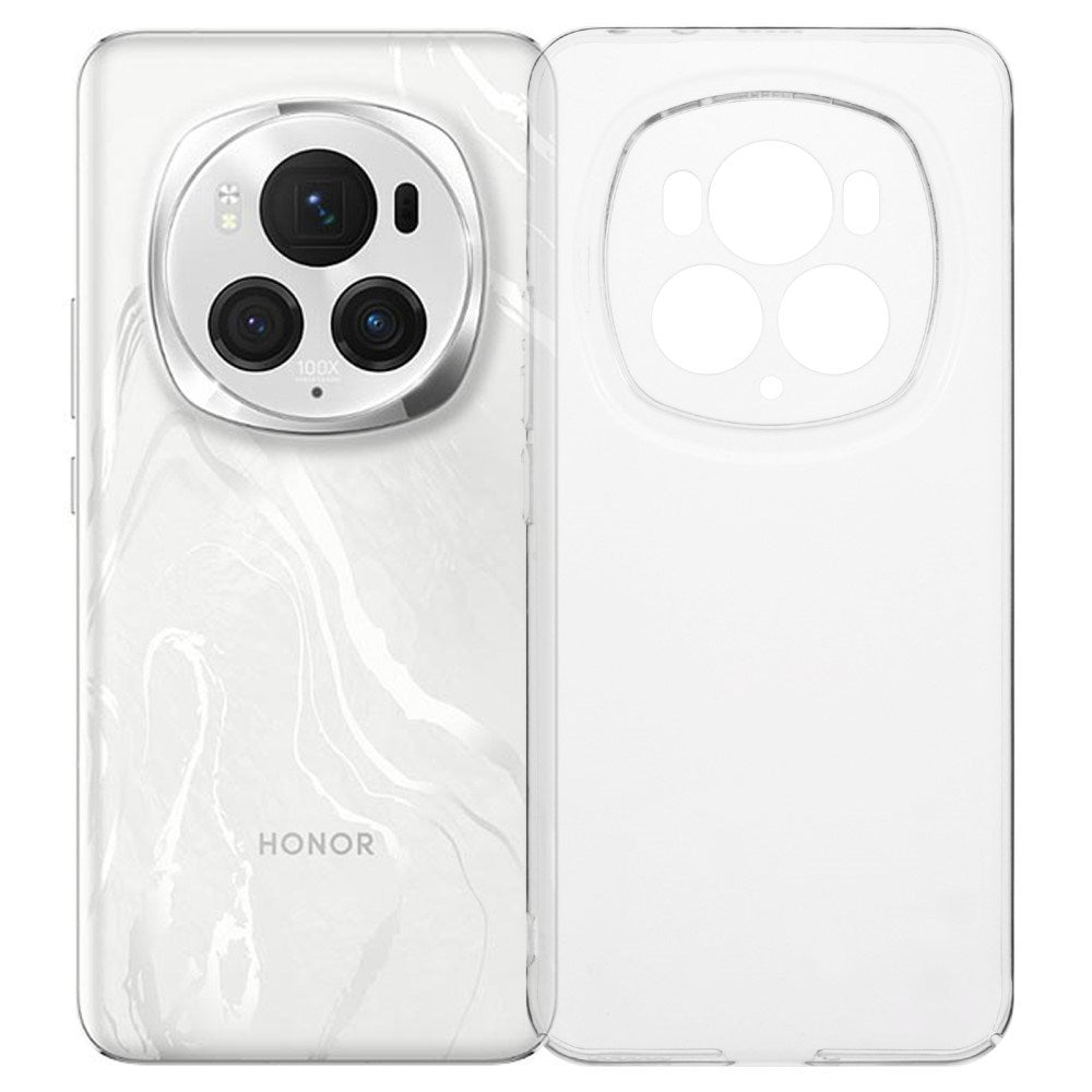 EIDERWOOD - Honor Magic6 Pro (5G) - Hårdt Plastik Cover - Gennemsigtig