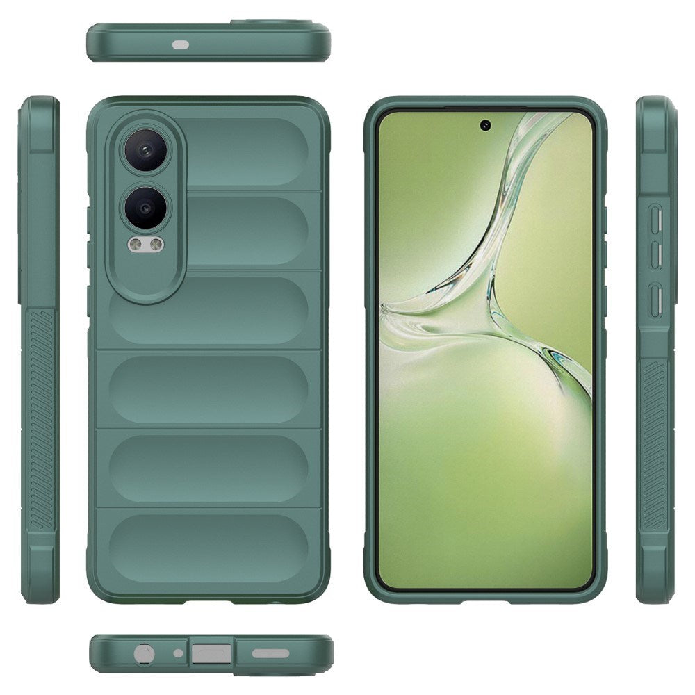 EIDERWOOD OnePlus Nord CE4 Lite (5G) Fleksibelt Plastik Mobil Cover - Grøn