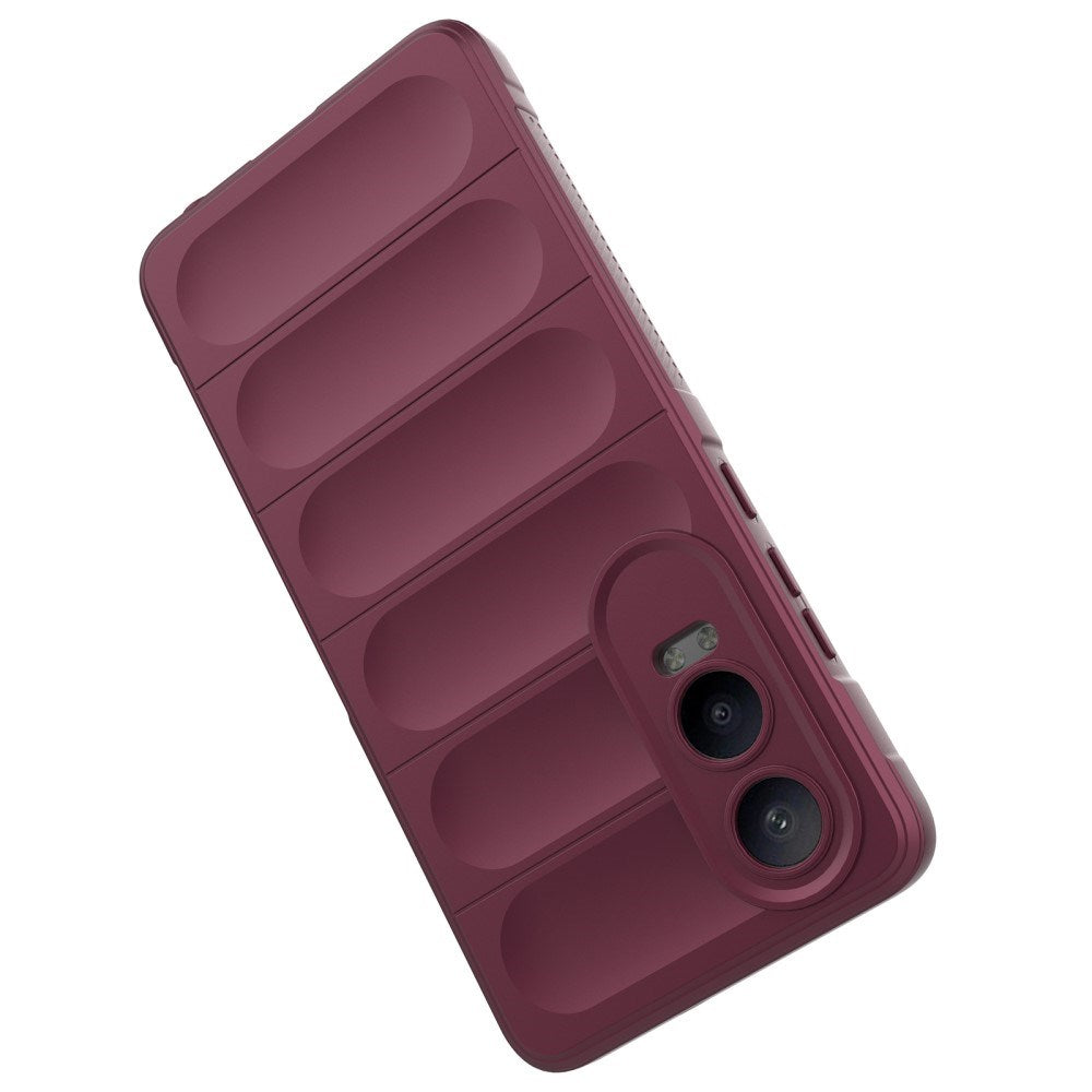 EIDERWOOD OnePlus Nord CE4 Lite (5G) Fleksibelt Plastik Mobil Cover - Vinrød