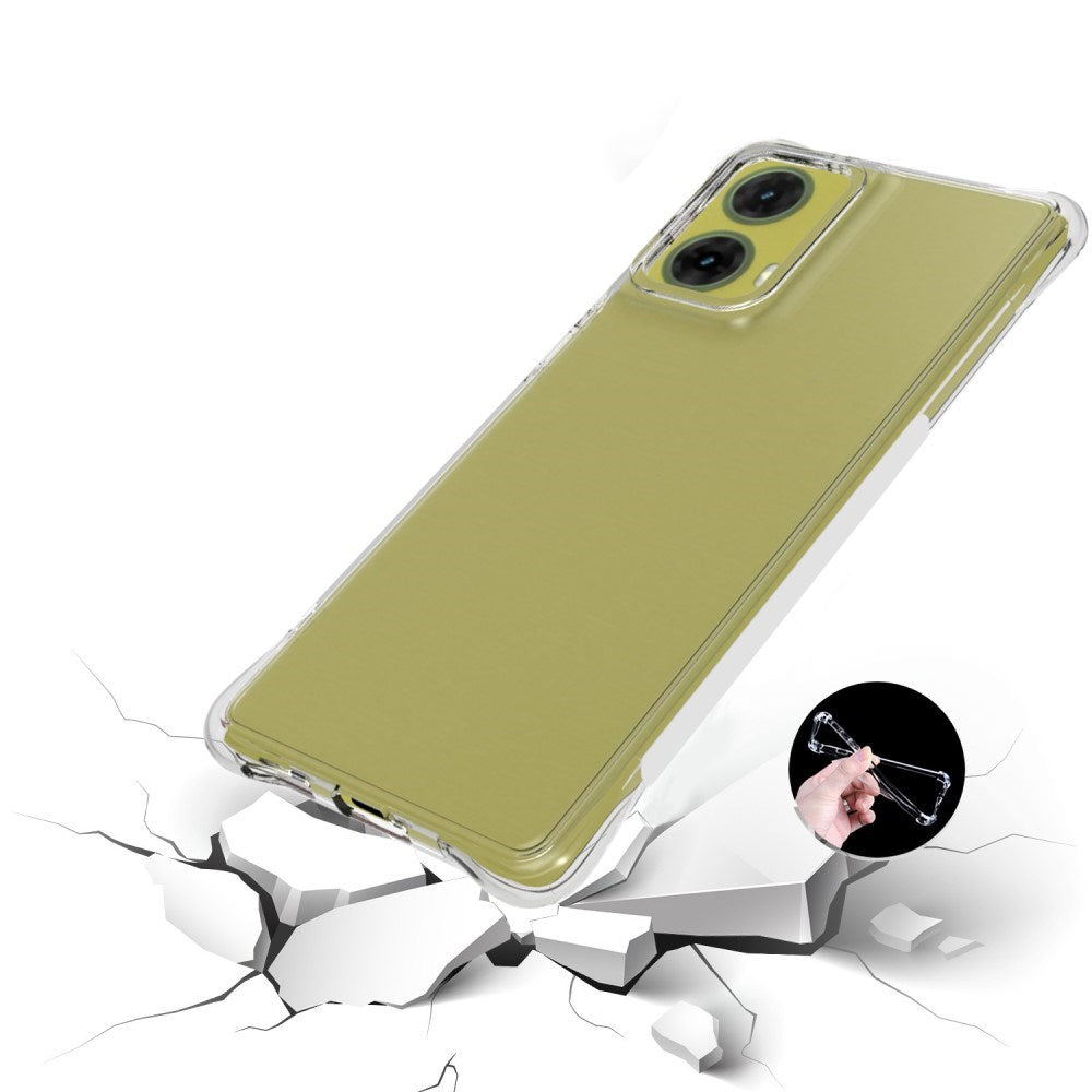 EIDERWOOD Motorola Moto G85 (5G) Fleksibel Plastik Mobil Cover - Gennemsigtig