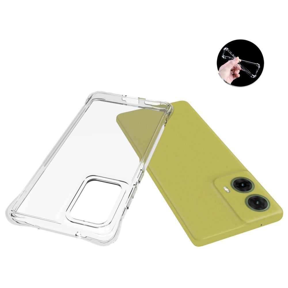 EIDERWOOD Motorola Moto G85 (5G) Fleksibel Plastik Mobil Cover - Gennemsigtig