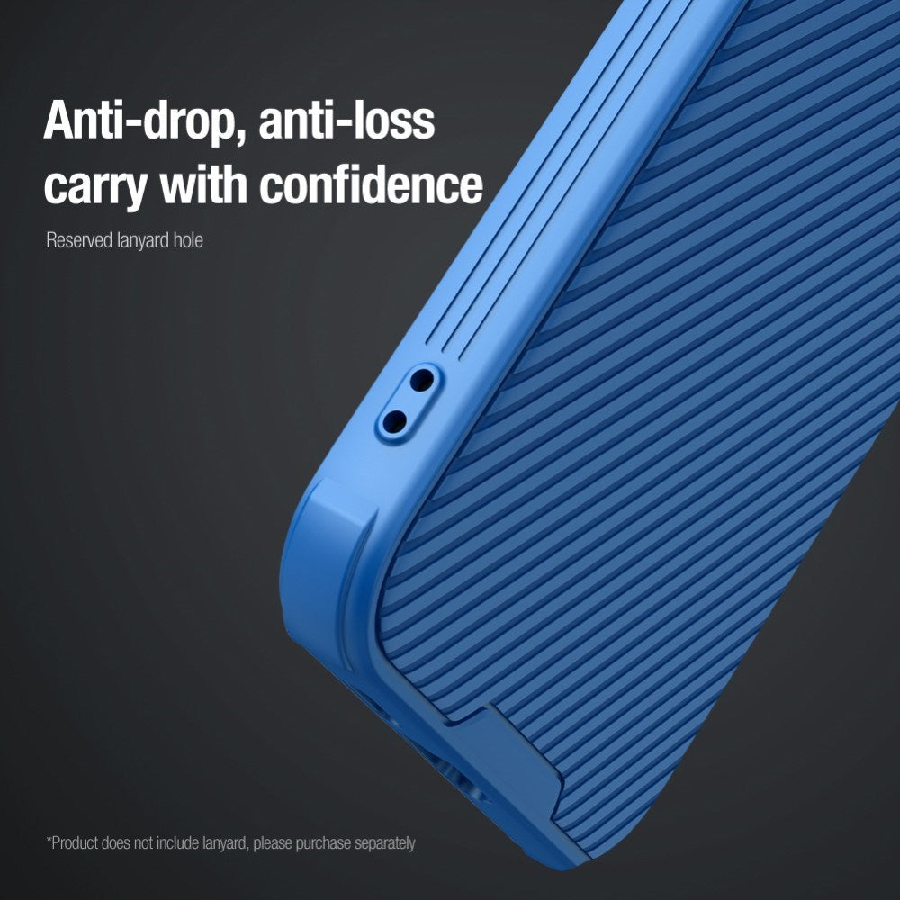 Nillkin Samsung Galaxy S24 FE Camshield Pro Bagside Cover - Blå