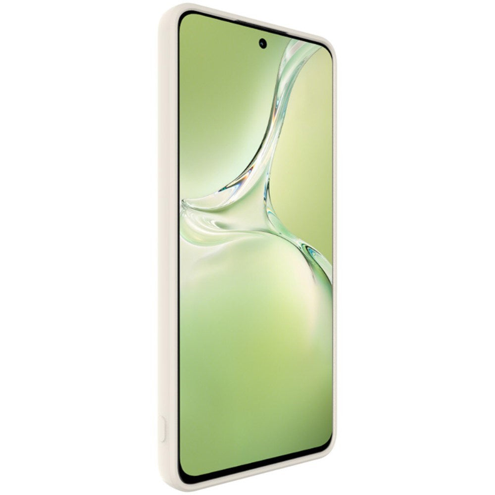 IMAK OnePlus Nord CE4 Lite (5G) UC-4 Series Fleksibel Plastik Bagside Cover - Cremehvid
