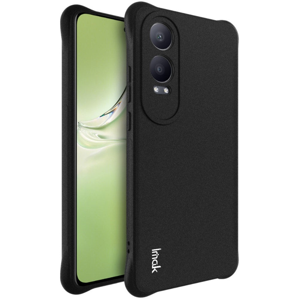 OnePlus Nord CE4 Lite (5G) IMAK Mat Fleksibel Plastik Mobil Cover - Sort