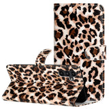 EIDERWOOD Samsung Galaxy S24 FE Vegansk Læder Mobil Cover m. Strop og Pung - Leopard Print