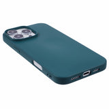 iPhone 16 Pro EIDERWOOD Mat Fleksibel Plastik Mobil Cover - Mørkegrøn