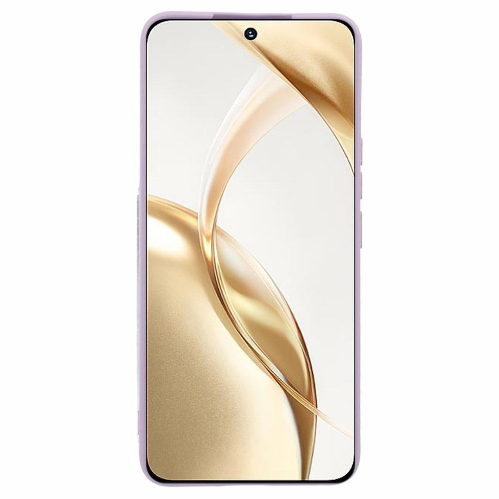 EIDERWOOD Honor 200 5G Cover – Fleksibelt Plast med Fiberforing og Perfekt Kameraudskæring - Lilla